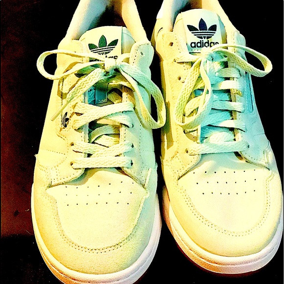 ADIDAS SKATE SHOES continental model mint green color way. - Picture 2 of 5